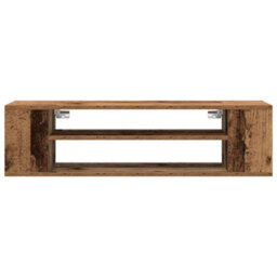Berkfield Modern Tv Cabinet Old Wood Engineered Wood 100 X 30 X 26.5 Cm Tv Cabinet - thumbnail 6