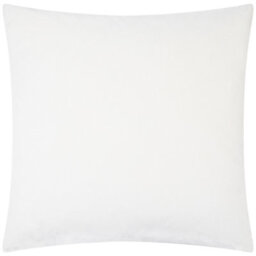 Paoletti Evoke Cut Velvet Polyester Filled Cushion, Ivory, 55 X 55Cm - thumbnail 2