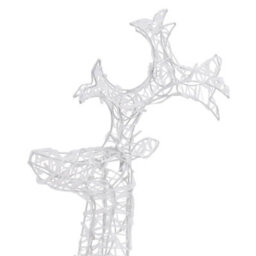 Walplus Reindeer Christmas Decoration 90 Leds 60X16X100 Cm Acrylic - thumbnail 7