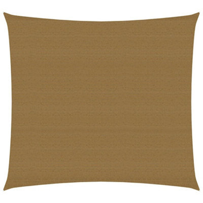 Berkfield Sunshade Sail 160 G/m2 Taupe 2.5X3 M Hdpe - image 1