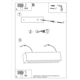 Luminosa Lighting Luminosa 1 Light Ceramic Flush Wall Light White, E27 - thumbnail 6