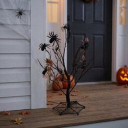 Garden Greatness Halloween Led Spider Tree Web Base - thumbnail 2