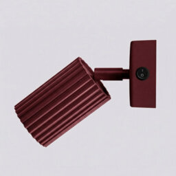 Sollux Lighting Karbon Aluminum Burgundy 1 Lights Minimalist Wall Lamps - thumbnail 4