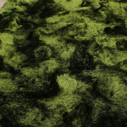 Plush Green Luxury Shaggy Polyester Sparkle Modern Luxurious Handmade Easy To Clean Rug For Living Room And Bedroom-140Cm X 200Cm - thumbnail 4