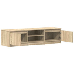 Vidaxl Tv Cabinet Sonoma Oak 140X40X35.5 Cm Engineered Wood Tv Cabinets - thumbnail 5