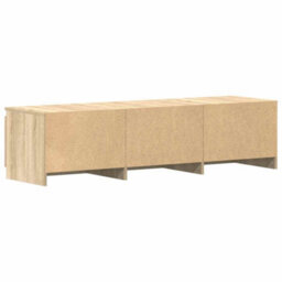 Vidaxl Tv Cabinet Sonoma Oak 140X40X35.5 Cm Engineered Wood Tv Cabinets - thumbnail 8