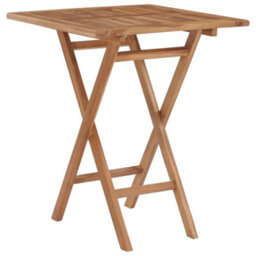 Walplus Folding Garden Table 60X60X75 Cm Solid Teak Wood - thumbnail 3