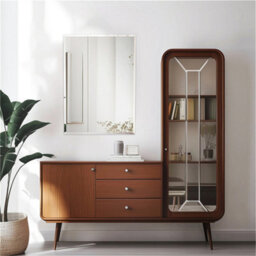 Artloge Bathroom Mirror Plain Rectangle Luxury Frameless Bevelled Wall Mounted 800X600mm - thumbnail 9