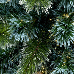 Christmas Tree World The 7Ft/210Cm Frosted Led Pine Fibre Optic Tree - thumbnail 8