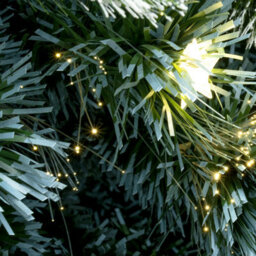 Christmas Tree World The 7Ft/210Cm Frosted Led Pine Fibre Optic Tree - thumbnail 7