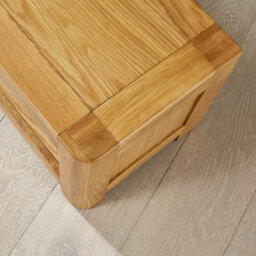 The Furniture Market Soho Oak Open Low Widescreen Tv Unit Up To 65 Tv Size - thumbnail 8