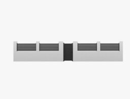 thisiswholesale.co.uk Aluminium Gate For 105Cm1050mm Wide Opening - Wall Mount - Side / Back Garden Gate Black C/w Lock & Handle - thumbnail 5