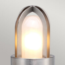 Luminosa Lighting Elstead Paignton Outdoor Bollard Stainless Steel (Silver), Ip55 - thumbnail 2