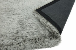 Handmade Rug, Luxurious Bedroom Rug, Easy To Clean Plain Dining Room Rug, Sparkle Rug, Silver Shaggy Rug-120Cm X 170Cm - thumbnail 2