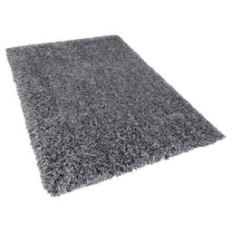 Beliani Shaggygy Rug Cide Black/ White 160 X 230 Cm - thumbnail 4