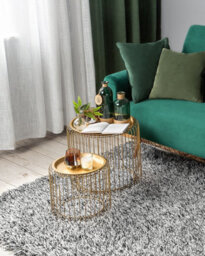 Beliani Shaggygy Rug Cide Black/ White 160 X 230 Cm - thumbnail 2