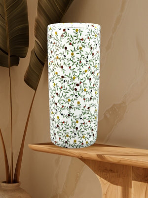 Minster 18 Inch Round Small Multi Flowers Umbrella Stand - L20 X W20 X H46 Cm - image 1