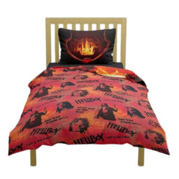 Hellboy Legendary Af Reversible Duvet Set Multicoloured (Single) - thumbnail 3