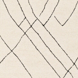 Livabliss Arsenal-Hand Tufted Cream Black Wool Global Living Dining Bedroom Rug 152 X229 Cm Easy Care, Non Shedding - thumbnail 7
