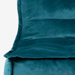 icon Dolce Large Beanbag Lounger Velvet Teal Set Of 2 - thumbnail 6
