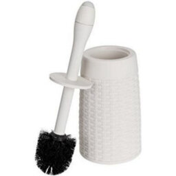 Addis - Faux Rattan -  Closed Toilet Brush - thumbnail 2