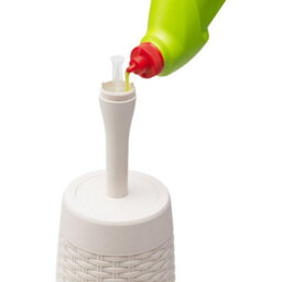 Addis - Faux Rattan -  Closed Toilet Brush - thumbnail 3