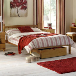Oakham Marble Pine Bed -  Small Double (120Cm) - thumbnail 3