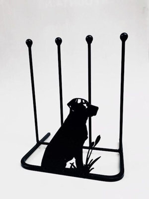Poppy Forge 2 Pair Boot Rack - Labrador - Steel - L30.4 X W38 X H48.3 Cm - Black - image 1