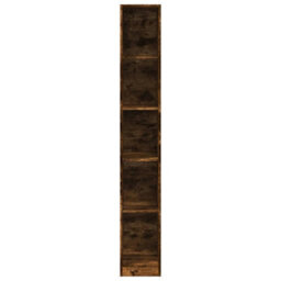 Walplus Wardrobe Smoked Oak 30X50X200 Cm Engineered Wood - thumbnail 4