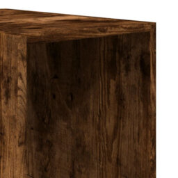 Walplus Wardrobe Smoked Oak 30X50X200 Cm Engineered Wood - thumbnail 7