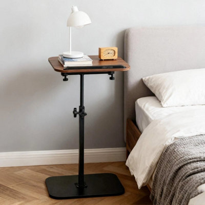 Adjustable Side Table For Living Room, Sofa Bedside With Sturdy Frame - image 1