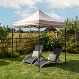 Jack Stonehouse Pop Up 2X2 Gazebo With Sides Beige - thumbnail 7