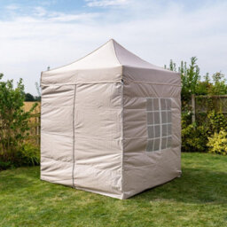 Jack Stonehouse Pop Up 2X2 Gazebo With Sides Beige - thumbnail 3