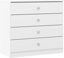 Seconique Denver 2 Door Wardrobe Bedroom Set - White Gloss - thumbnail 7
