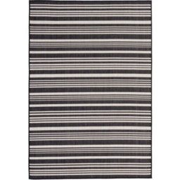 The Rugs Ecology Collection Outdoor Rugs In Black  300Bl - thumbnail 1