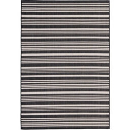 The Rugs Ecology Collection Outdoor Rugs In Black  300Bl - thumbnail 2