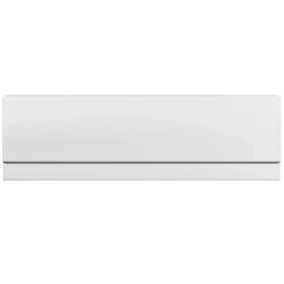 Affine 1700 X 750mm Double Ended Square Bath Side & End Panels White Acrylic Bathroom - thumbnail 4