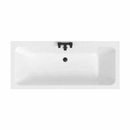 Affine 1700 X 750mm Double Ended Square Bath Side & End Panels White Acrylic Bathroom - thumbnail 3
