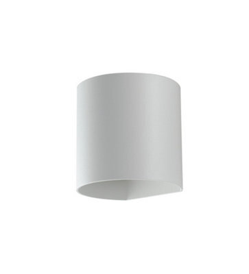 Luminosa Lighting Luminosa Mercury Outdoor Led Up Down Light White, Ip54 540Lm 4000K 11X11X9.5Cm