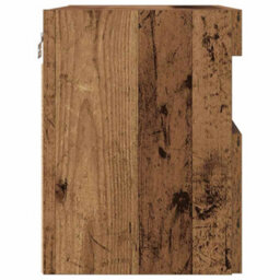 Walplus Tv Wall Cabinet Old Wood 60 X 30 X 40 Cm Engineered Wood - thumbnail 9