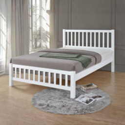 Reinforced Beds 4Ft Banham Bed - Painted White - thumbnail 2