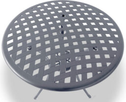 Homeology Oshowa Grey Garden And Patio Cast Aluminium Bistro Table - thumbnail 4