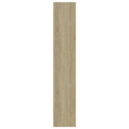 Berkfield Book Cabinet/room Divider Sonoma Oak 60X30X166 Cm Engineered Wood - thumbnail 4