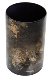 Orsina Gaia Black And Gold Large Candle Holder - thumbnail 3
