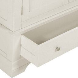 Seconique Bordeaux 3 Door Wardrobe Ivory And Oak (Partially Assembled) - thumbnail 5