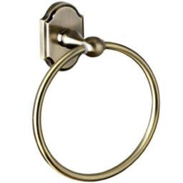 Belofay 159X196X75mm 1604Tr Bathroom Hand Towel Ring Holder, Brushed Finished Stainless Steel Towel Rail Wall Mounted Rings - thumbnail 1