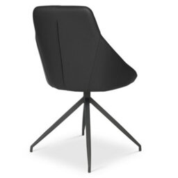 Bravich Lisbon Faux Leather Office Swivel Chair - Black - thumbnail 6