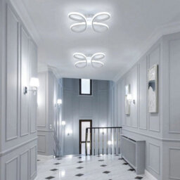 Modern Led Ceiling Light Flower Bedroom Lamp Creativ Chandelier Livingroom 6500K - thumbnail 8