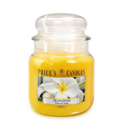 Price's Candles Prices Fragrance Collection Frangipani Medium Jar Candle - image 1