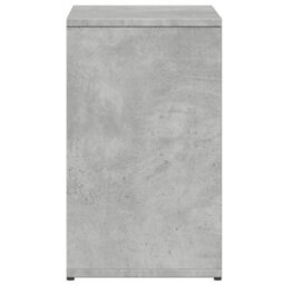 Berkfield Side Tables 2 Pcs Concrete Grey 50X30X50 Cm Engineered Wood - thumbnail 7